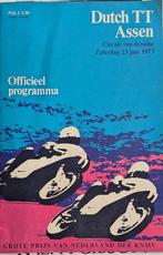 Programmaboekje Dutch TT AssenZaterdag 23 juni 1973, Ophalen of Verzenden, Gebruikt, Motoren