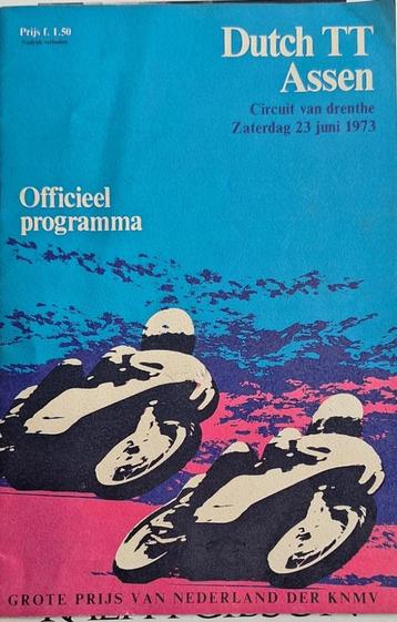 Programmaboekje Dutch TT AssenZaterdag 23 juni 1973 beschikbaar voor biedingen