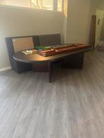 Grote ovale eettafel - 280x140 cm, Huis en Inrichting, Tafels | Eettafels, Ophalen, Gebruikt, 100 tot 150 cm, 200 cm of meer