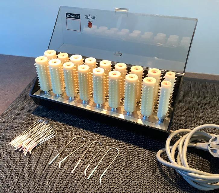 Carmen 18 warmtekrullers Rowenta, Sieraden, Tassen en Uiterlijk, Uiterlijk | Haarverzorging, Zo goed als nieuw, Pruik of Haarverlenging