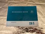 Instructieboekje Mercedes 230S, Ophalen of Verzenden