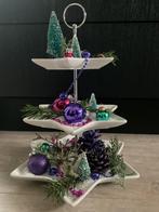 Etagere opgemaakt voor kerst, Diversen, Kerst, Ophalen, Nieuw