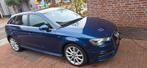 Audi A3 1.4 Tfsi 204pk E-tron Phev S Tronic 2015 Blauw, Auto's, Zwart, 4 cilinders, 150 pk, Blauw