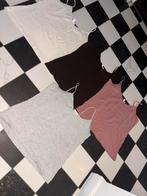 H&m 4 singlets xl, Zwart, Maat 46/48 (XL) of groter, Ophalen of Verzenden, Zo goed als nieuw