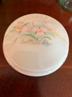 Mooi Limoges bakje met deksel met orchideeen, Ophalen of Verzenden
