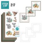 Stitch and Do 217 Yvonne Creations Animals Young and Wild ST, Hobby en Vrije tijd, Kaarten | Zelf maken, Nieuw, Overige typen