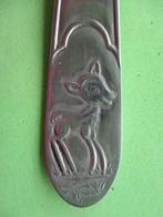 (KB4916) Kinderbestek Bambi dwarslepel, Ophalen of Verzenden, Gebruikt