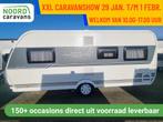 HOBBY DE LUXE 540 UL ENKELE BEDDEN + MOVER +VOORTENT +LUIFEL, Rondzit, 7 tot 8 meter, Bedrijf, 1250 - 1500 kg