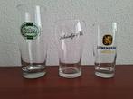 3 bierglazen groot (Serie 9), Ophalen, Nieuw, Glas of Glazen, Overige merken
