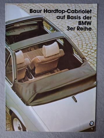 Brochure BAUR Hardtop-Cabriolet  BMW 3-serie - DE. beschikbaar voor biedingen