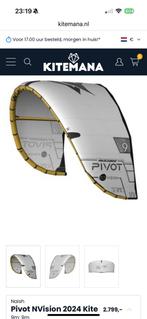 NIsh pivot nvision aluula 9m, Watersport en Boten, Geen board, Ophalen of Verzenden, Zo goed als nieuw, 9 m²