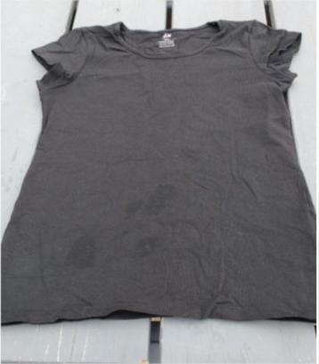 Basic organic cotton t-shirt zwart maat 146 / 152 H&M.  beschikbaar voor biedingen