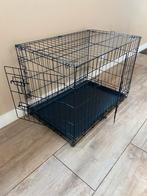 Supermooie bench zwart, Dieren en Toebehoren, Hondenbenches, Ophalen, Zo goed als nieuw