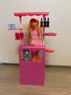 Barbiepop met koffiecorner, Ophalen, Zo goed als nieuw