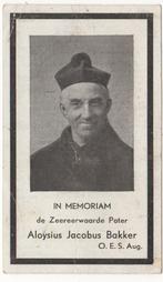 Pater Aloysius Bakker 1851 Andijk + 1934 Utrecht, 83 jaar, Verzenden