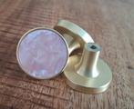 Goud Roze kastknoppen, Ophalen of Verzenden, Nieuw