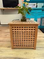Ikea kist/opberger/tafeltje, Huis en Inrichting, Minder dan 55 cm, Gebruikt, Vierkant, Hout