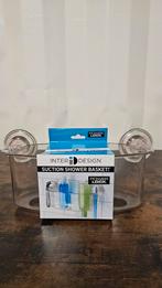 Idesign Douchmandje met zuignappen - Nieuw!, Huis en Inrichting, Minder dan 50 cm, Overige typen, Nieuw, Ophalen of Verzenden