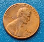 USA 1 cent Lincoln - 1989D UNC, Postzegels en Munten, Munten | Amerika, Verzenden, Noord-Amerika, Losse munt