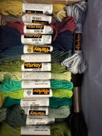 Parley Gobelin Borduurwol -groentinten, Hobby en Vrije tijd, Borduren en Borduurmachines, Verzenden, Nieuw, Handborduren, Borduurgaren of Zijde