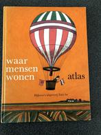 WAAR MENSEN WONEN.  ATLAS, Gelezen, G BREUKERS, Wereld, Ophalen of Verzenden