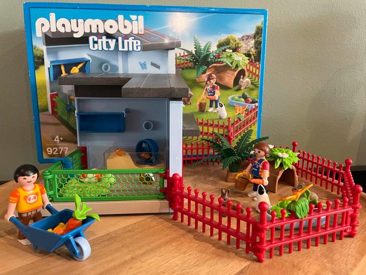 Playmobil 9277 Knaagdierenverblijf - Compleet!, Kinderen en Baby's, Speelgoed | Playmobil, Zo goed als nieuw, Complete set, Ophalen of Verzenden