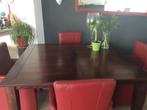 Prachtige koloniale eettafel, Ophalen, 100 tot 150 cm, Koloniaal, Zo goed als nieuw