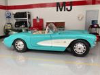 Chevrolet Corvette C1 (1957) 1:18 Bburago Blauw MJ, Hobby en Vrije tijd, Modelauto's | 1:18, Gebruikt, Ophalen of Verzenden, Bburago