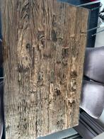 Sleeperwood Eettafel met Glasplaat - 160x100cm, Antiek en Kunst, Antiek | Meubels | Tafels, Ophalen