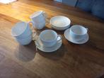 Wedgewood Traditional Plain 6 kop en schotels, Ophalen, Zo goed als nieuw, Wedgwood, Kop(pen) en/of Schotel(s)