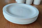 Wedgwood Midwinter plain white 6 platte borden ontbijt, Huis en Inrichting, Keuken | Servies, Ophalen