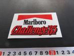 sticker marlboro challenge '85, Verzamelen, Ophalen, Zo goed als nieuw, Bedrijf of Vereniging