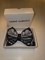 Bow Tie Butterfly van Corne Gabriels, Kleding | Heren, Stropdassen, Corne Gabriels, Zwart, Ophalen of Verzenden, Zo goed als nieuw