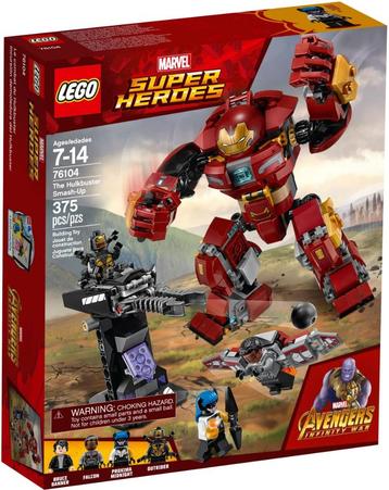 76104 - Super Heroes: The Hulkbuster Smash-Up beschikbaar voor biedingen