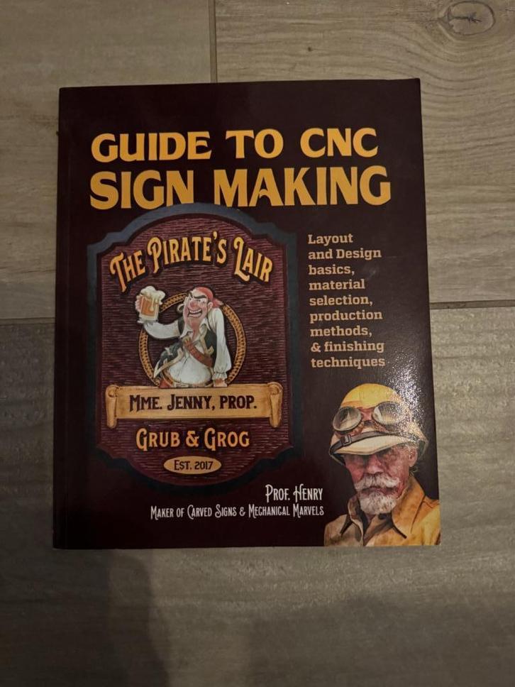 Boek Guide to cnc sign making 9781088773680, Boeken, Hobby en Vrije tijd, Zo goed als nieuw, Houtbewerking, Ophalen of Verzenden