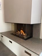 Bell Fire Inbouw Gashaard met Meubel, Ophalen, Zo goed als nieuw, Inbouwhaard, Gashaard