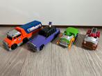 Paw Patrol voertuigen 4 stuks, Ophalen of Verzenden, Gebruikt