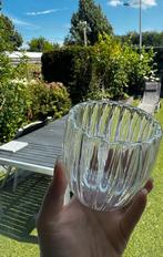 Glazen dubbelwandig met ripple effect (5stuks), Ophalen of Verzenden, Zo goed als nieuw