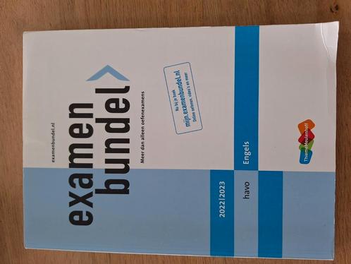 Examenbundel Havo Engels 2022/2023, Boeken, Schoolboeken, Zo goed als nieuw, Engels, HAVO, Ophalen of Verzenden