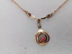 Antiek gouden ketting., Sieraden, Tassen en Uiterlijk, Antieke sieraden, Verzenden, Goud, Hanger