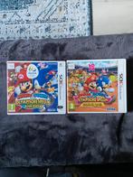 Mario & Sonic 2x Nintendo 3DS, Spelcomputers en Games, Ophalen of Verzenden, Zo goed als nieuw, Sport, 3 spelers of meer