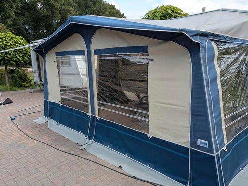 Ventura voortent blauw - maat 875, Caravans en Kamperen, Voortenten en Luifels, Gebruikt, Ophalen