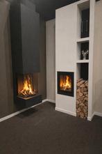 Driezijdige gashaard Bellfires, Ophalen, Inbouwhaard, Gashaard