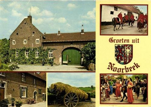 Groeten uit Noorbeek - Oud Limburgse boerderij - 4 afb + wap, Verzamelen, Ansichtkaarten | Nederland, Gelopen, Utrecht, 1960 tot 1980