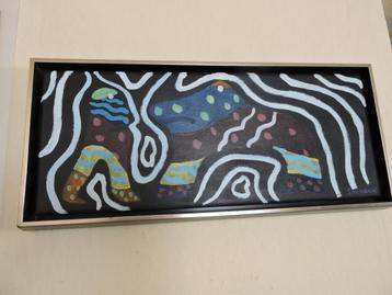 Schilderij Jan Snoeck ( 1927 - 2018 )Fabeldieren Ingelijst  beschikbaar voor biedingen