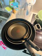 Tefal bakpannen set van 4 pannen, Ophalen of Verzenden, Gebruikt, Overige materialen, Pannenset