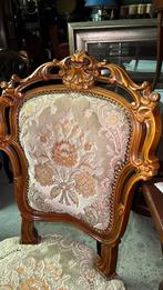 4 Barok Eetkamerstoelen, Antiek en Kunst, Ophalen