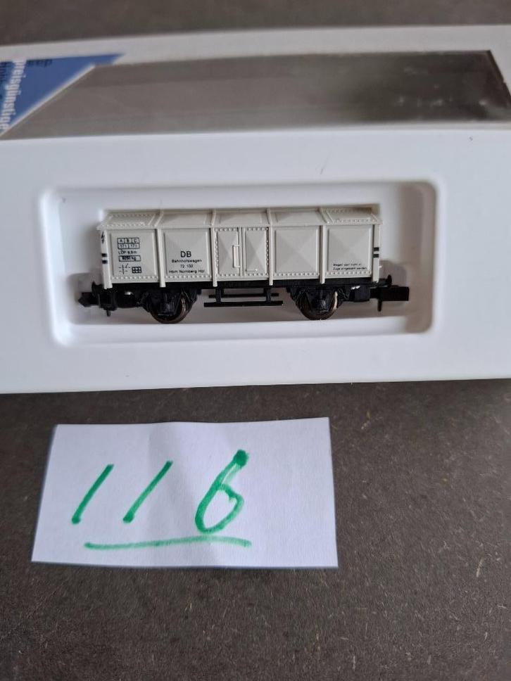 N-Spoor adv: 116: Arnold, 5902, klapdeksel wagen. OVP, Hobby en Vrije tijd, Modeltreinen | N-Spoor, Zo goed als nieuw, Wagon, Gelijkstroom of Wisselstroom