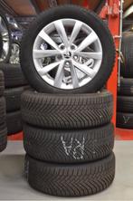Org. 16" Skoda Octavia 3 Velgen + All Seasonbanden, Auto-onderdelen, Banden en Velgen, Gebruikt, 16 inch, Banden en Velgen, All Season