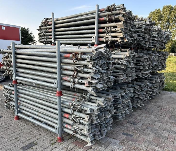 Duw-trekschoor/schoren/schoorstempel 250-440CM gebruikt, Doe-het-zelf en Verbouw, Steigers, Gebruikt, Overige typen, 5 meter of hoger